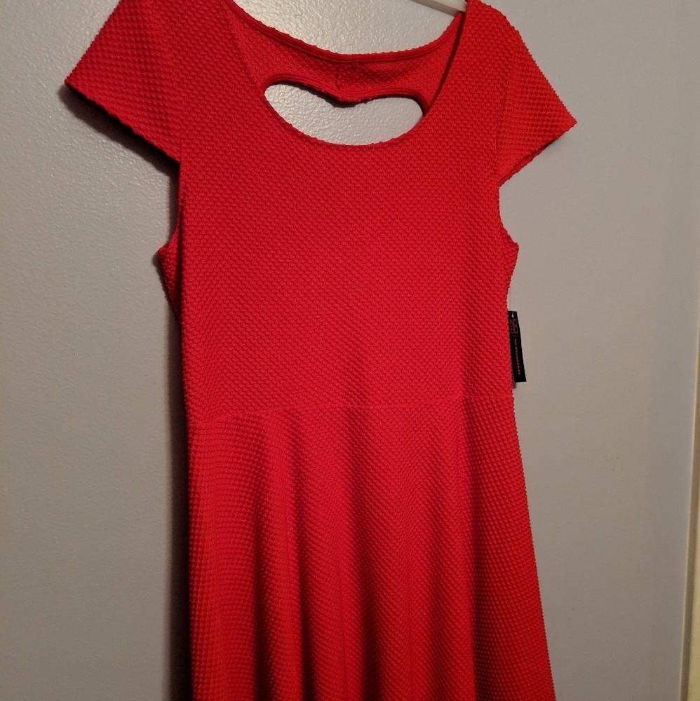 Red dress